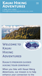 Mobile Screenshot of kauaihikingadventures.com